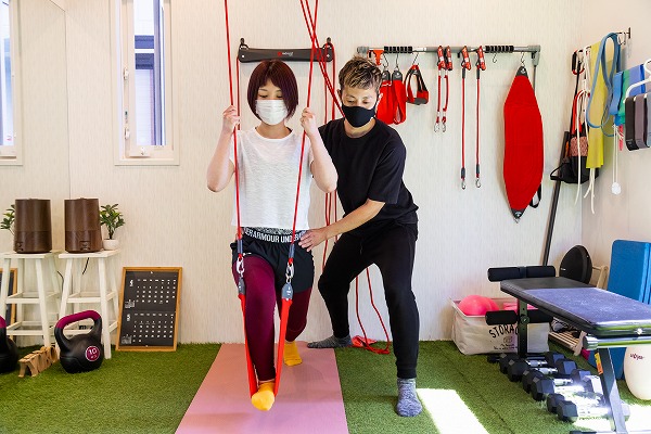 実際のトレーニングの様子
